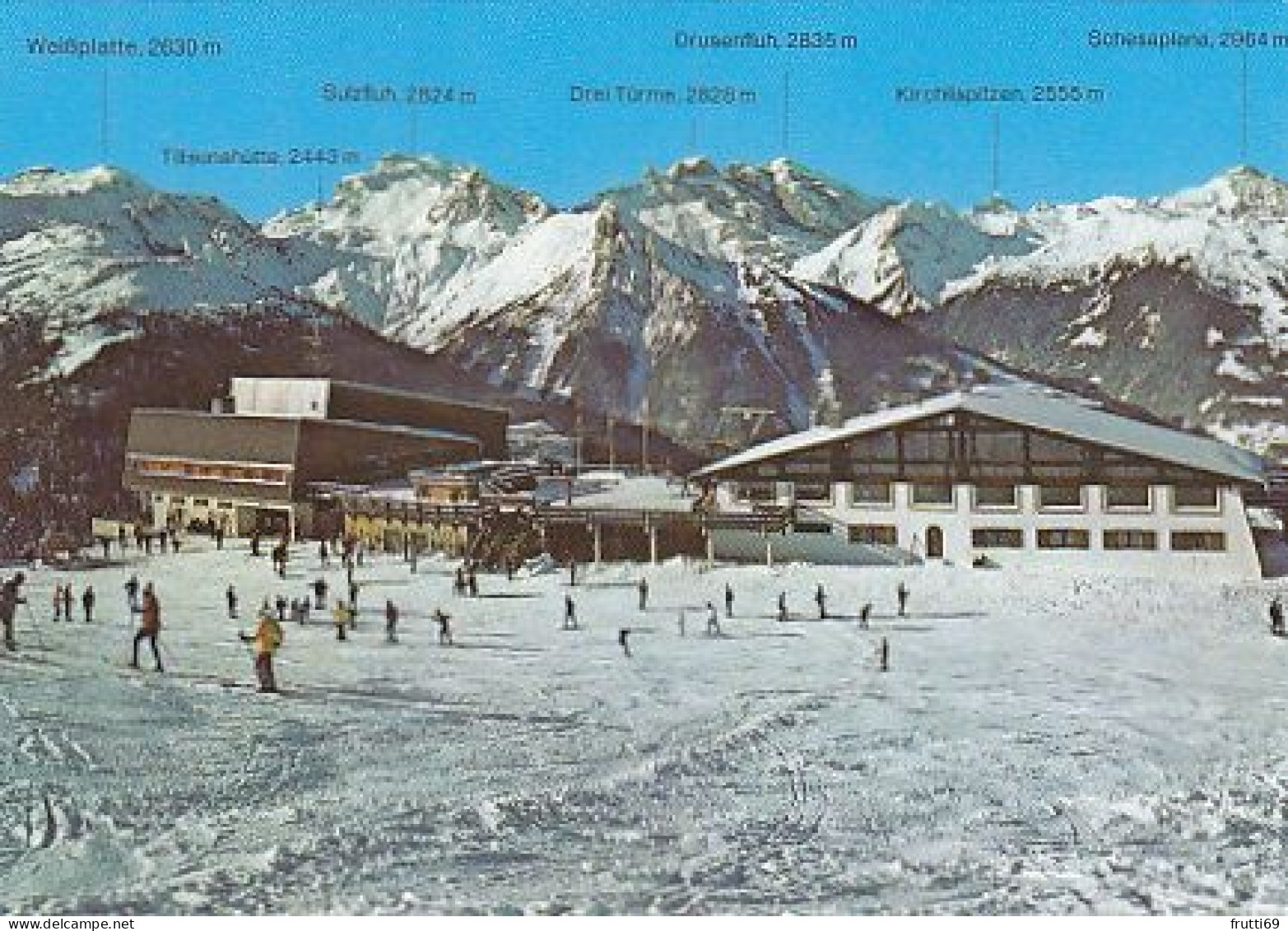 AK151609 AUSTRIA - Schruns Im Montafon - Bergrestaurant Kapell Gegen Den Rhätikon - Schruns