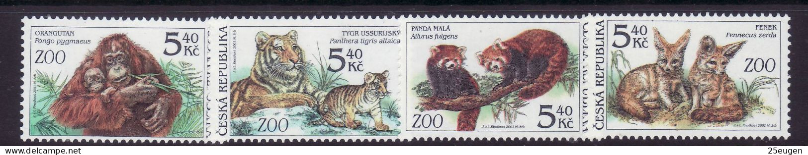 CZECH REPUBLIC  2001  MICHEL No: 299 - 301   MNH - Nuevos