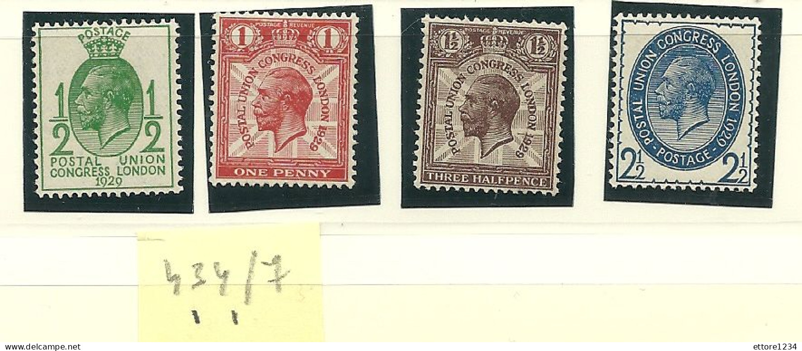 Gran Bretagna 1924/25 Mnh** - Ungebraucht