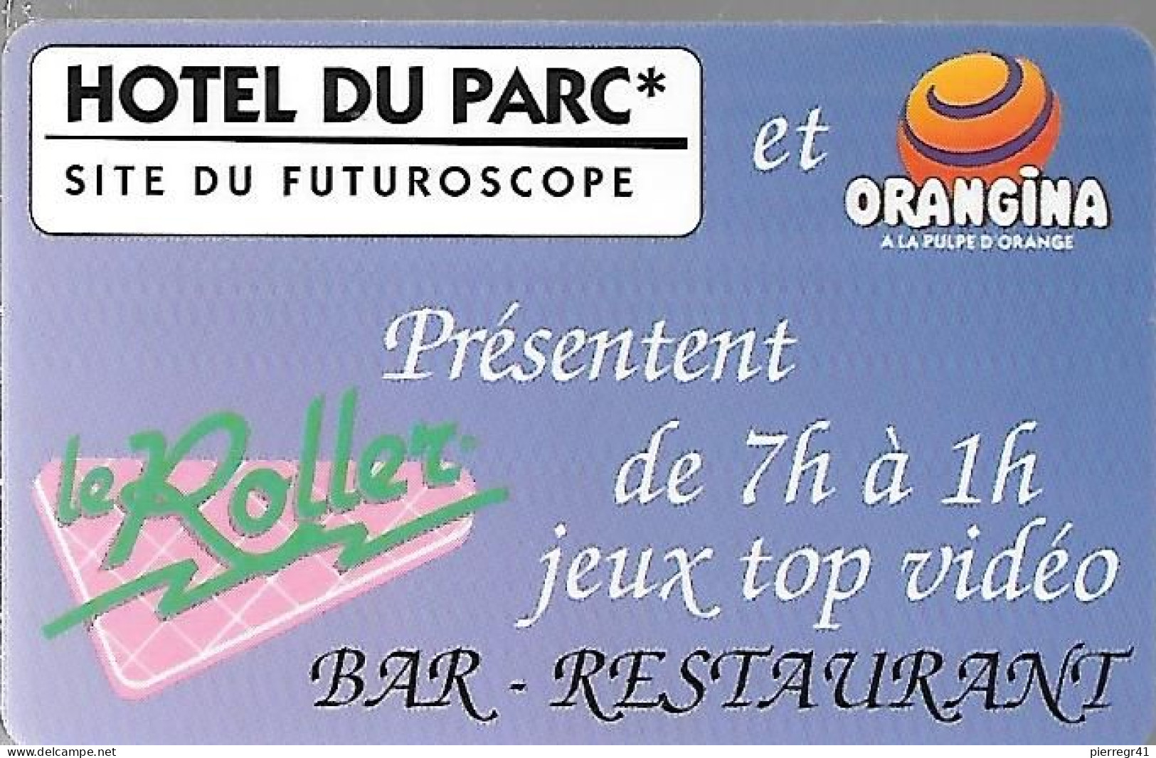 CLE-MAGNETIQUE-HOTEL-DU PARC-Site FUTUROSCOPE--TBE - Hotelzugangskarten