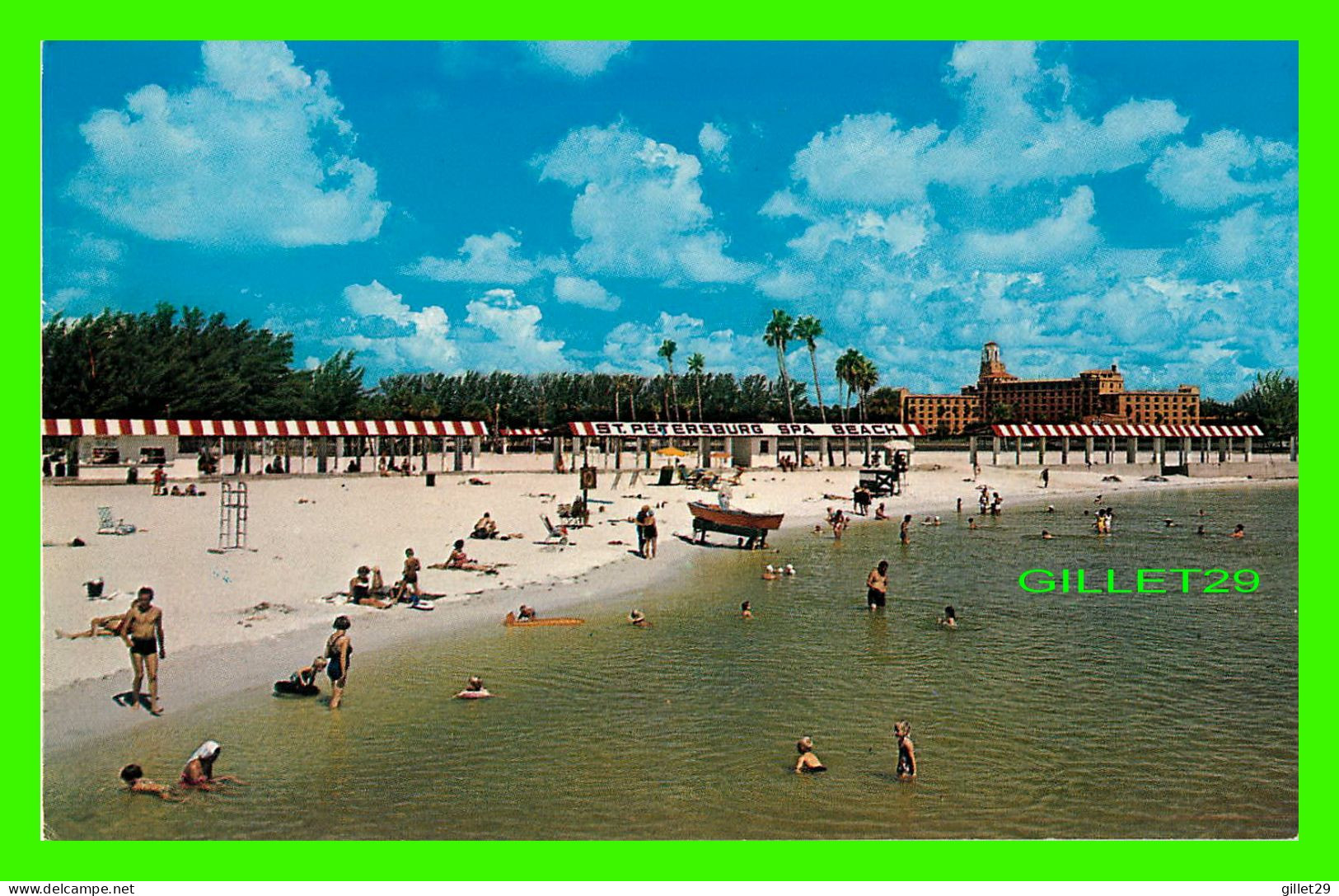 ST PETERSBURG, FL - SPA BEACH NEAR THE PIER -1982 FNC INC - - St Petersburg