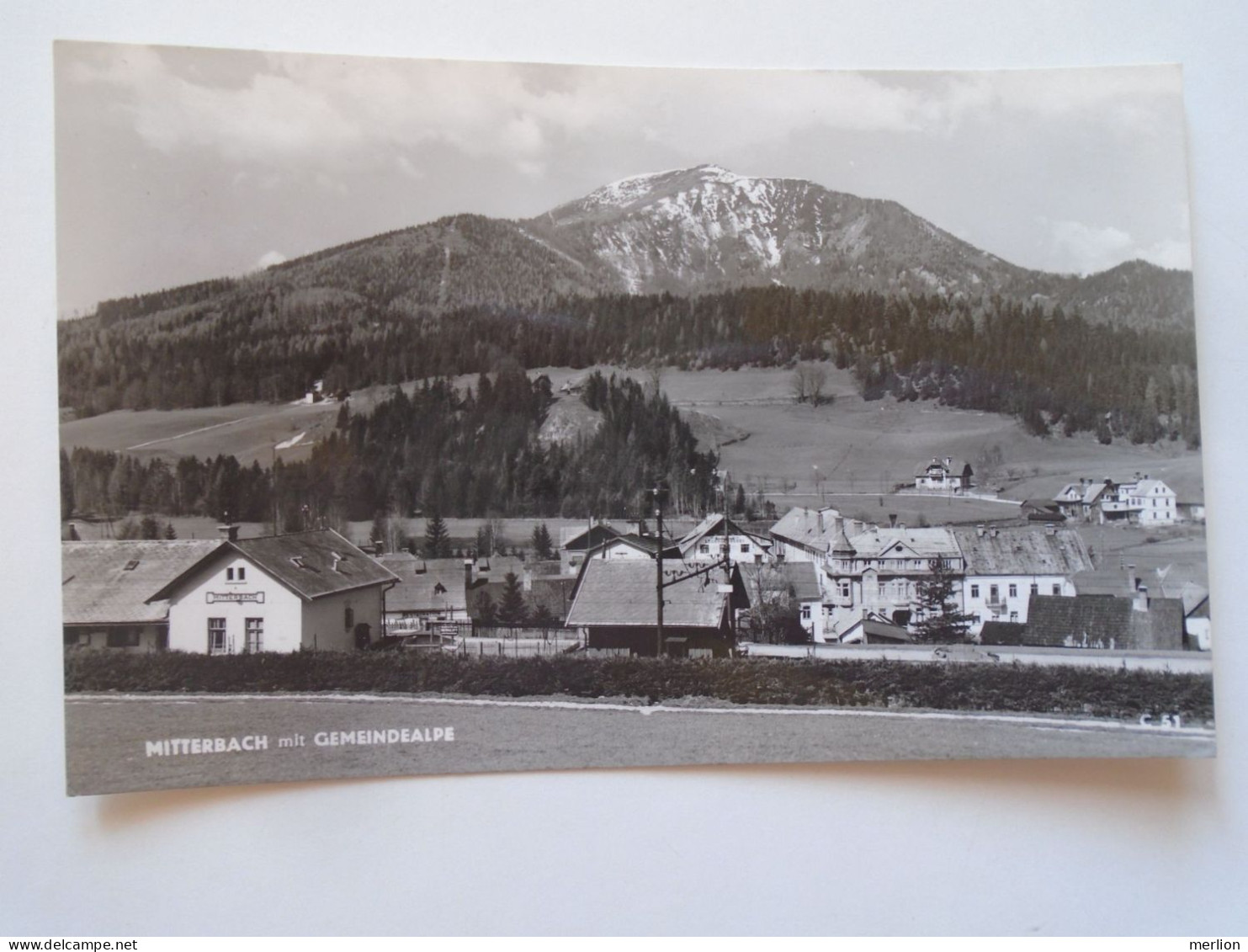 D197168    Österreich  -    Mitterbach Mit Gemeindealpe -  Bahnhof -Gare Railway Station - Jos.Kuss    Ca  1963 - Lilienfeld