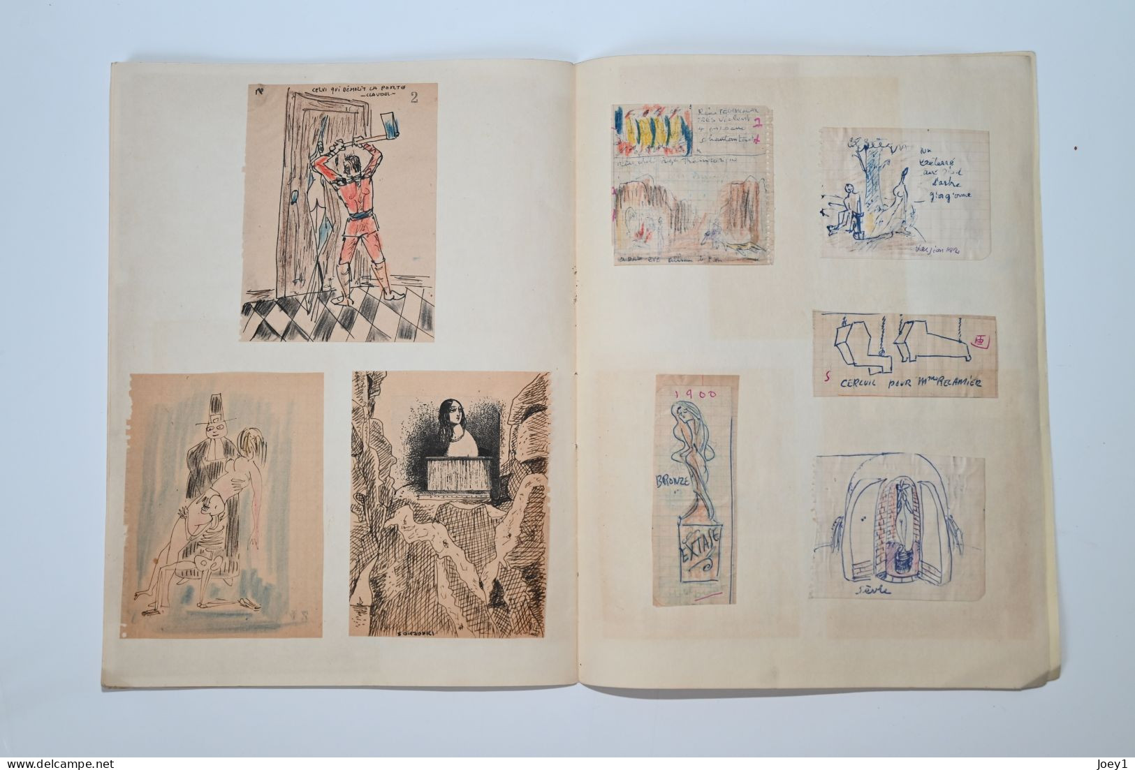 Cahier de 60 dessins de Ruytchi Souzouki, exceptionel