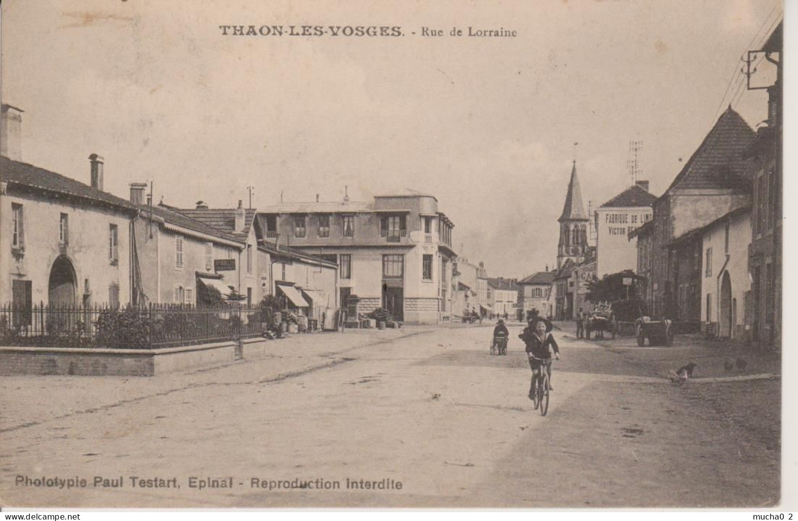 88 - THAON LES VOSGES - RUE DE LORRAINE - Thaon Les Vosges