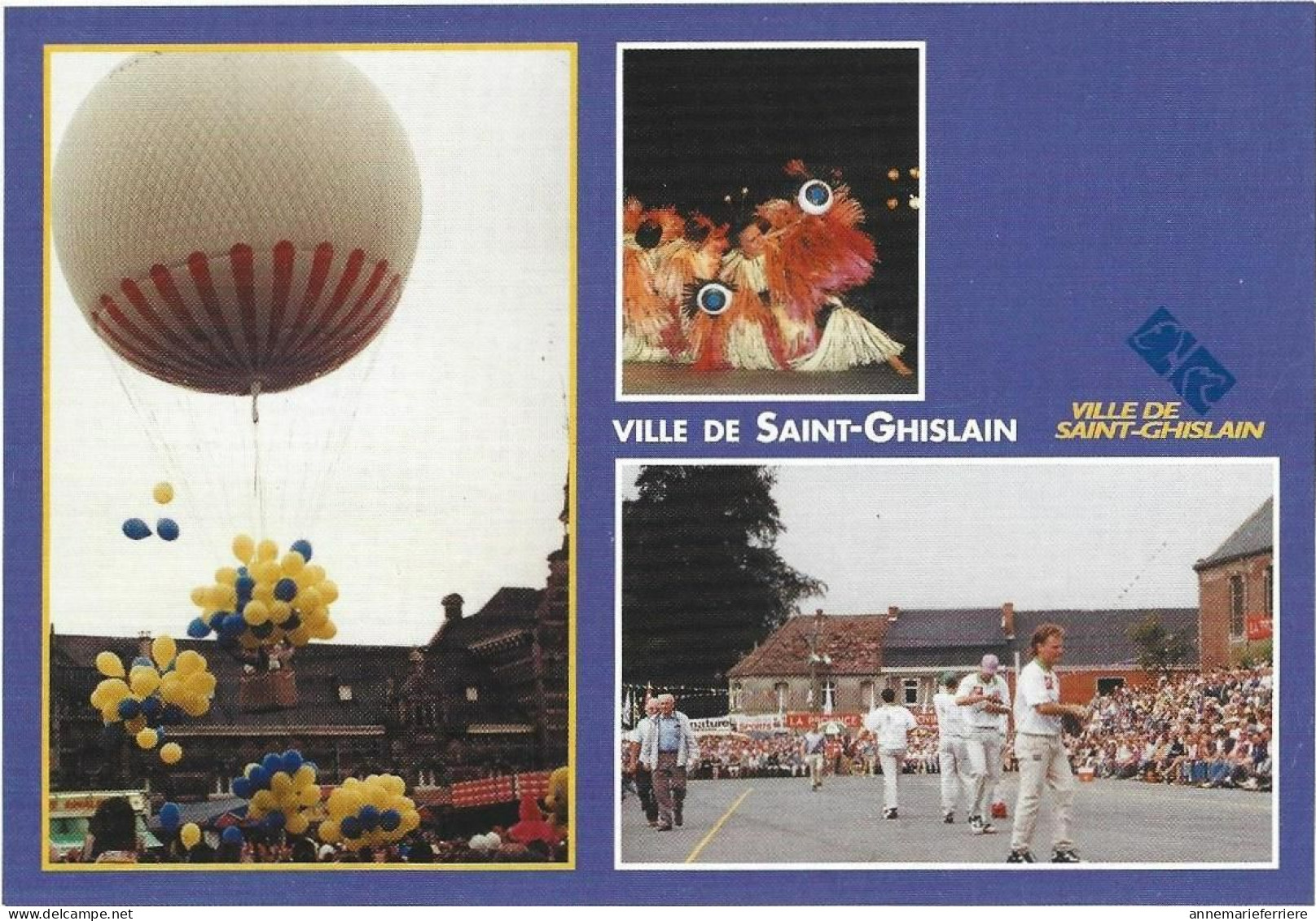 Saint-Ghislain Festivites De La Ville Ascension Du Ballon Grand Prix Maurice De Sirault Fetival Mondial De Folklore - Saint-Ghislain