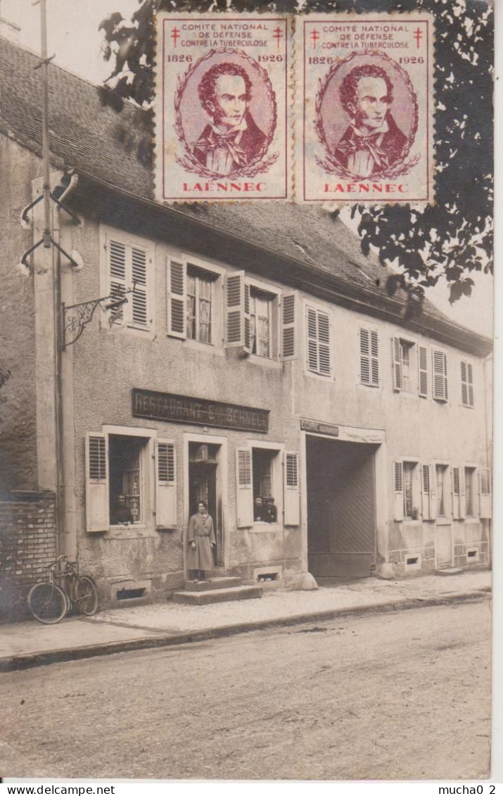 67 - SARRE-UNION - RESTAURANT SCHNELL - Sarre-Union