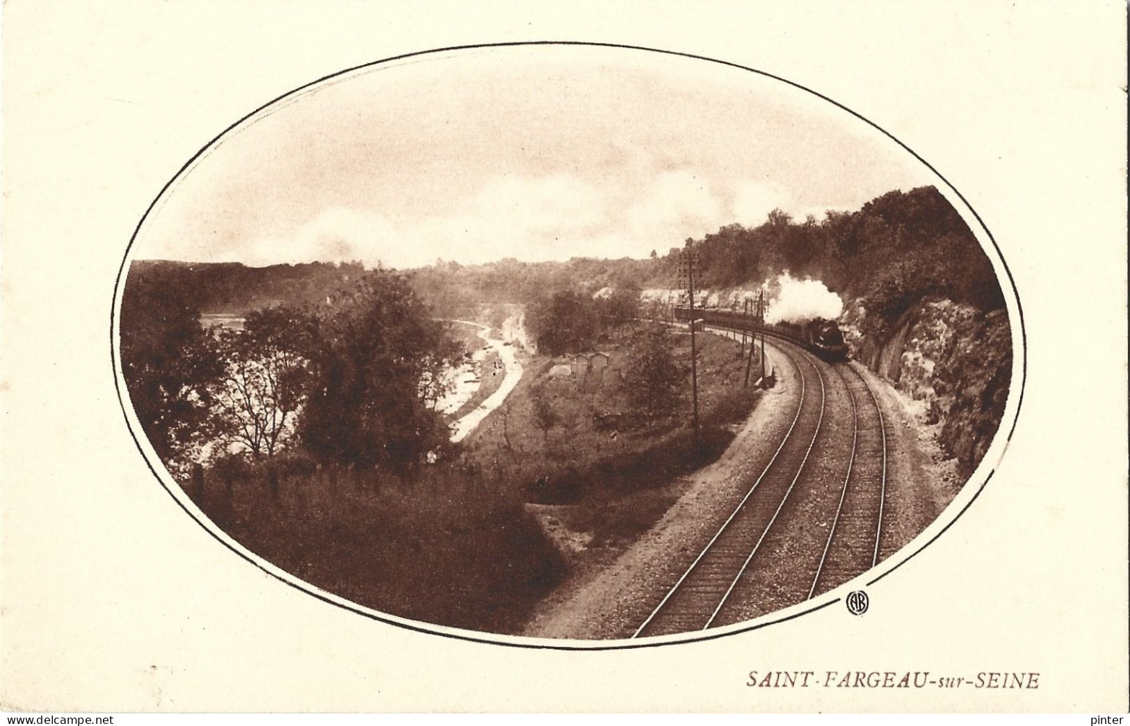 SAINT FARGEAU SUR SEINE - Train - Saint Fargeau Ponthierry