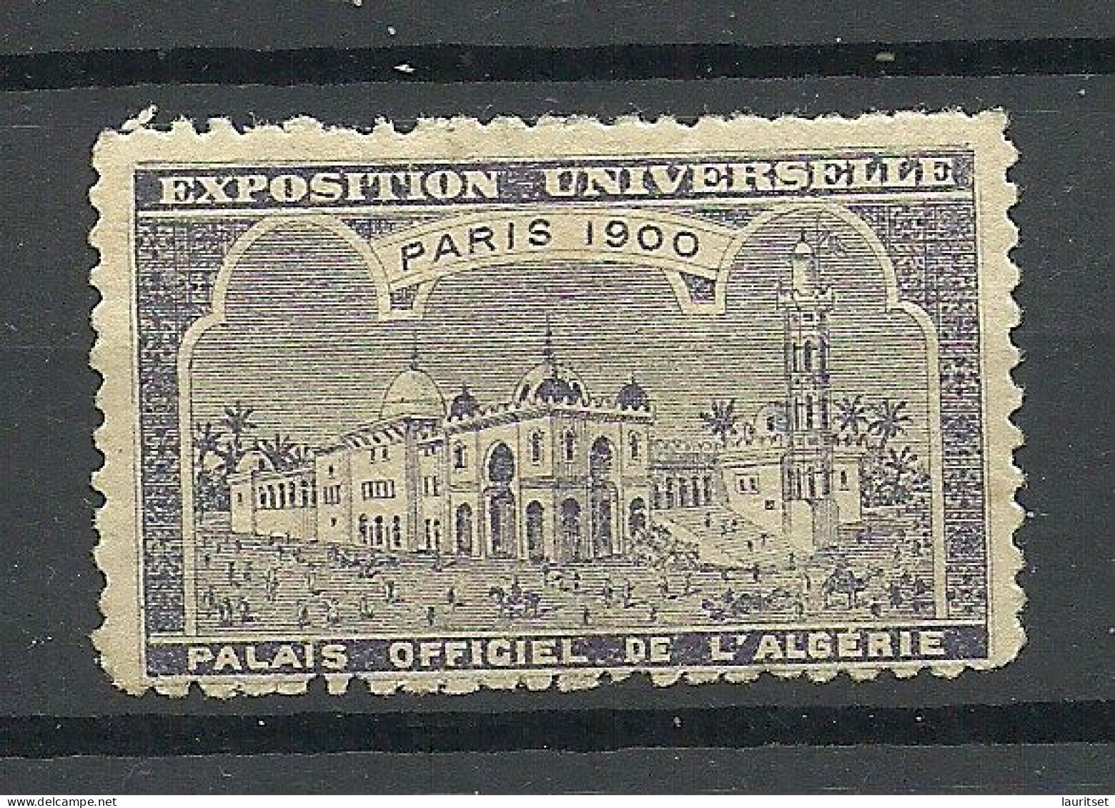 France 1900 EXPOSITION UNIVERSELLE Paris Algeria L`Algerie * - 1900 – Parigi (Francia)