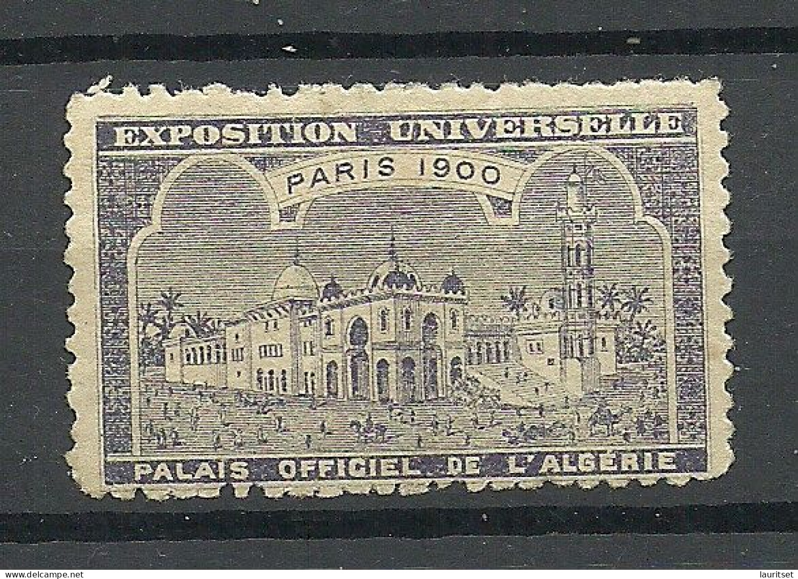 France 1900 EXPOSITION UNIVERSELLE Paris Algeria L`Algerie * - 1900 – París (Francia)