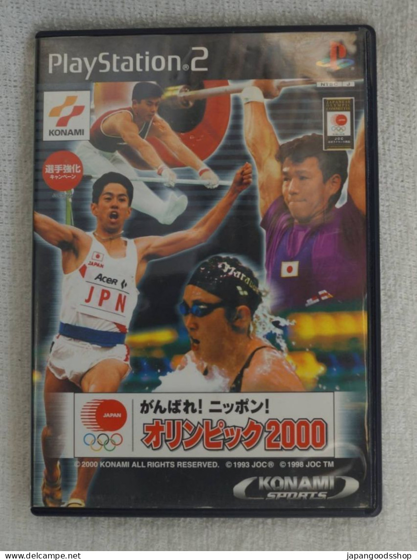 PS2 Japanese : Ganbare! Nippon! Olympics 2000 SLPM-62009 - Playstation 2