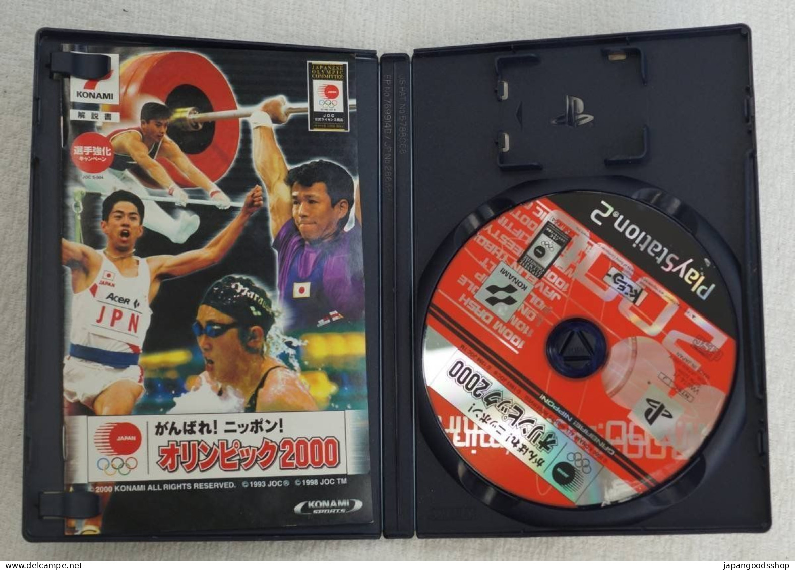 PS2 Japanese : Ganbare! Nippon! Olympics 2000 SLPM-62009 - Playstation 2