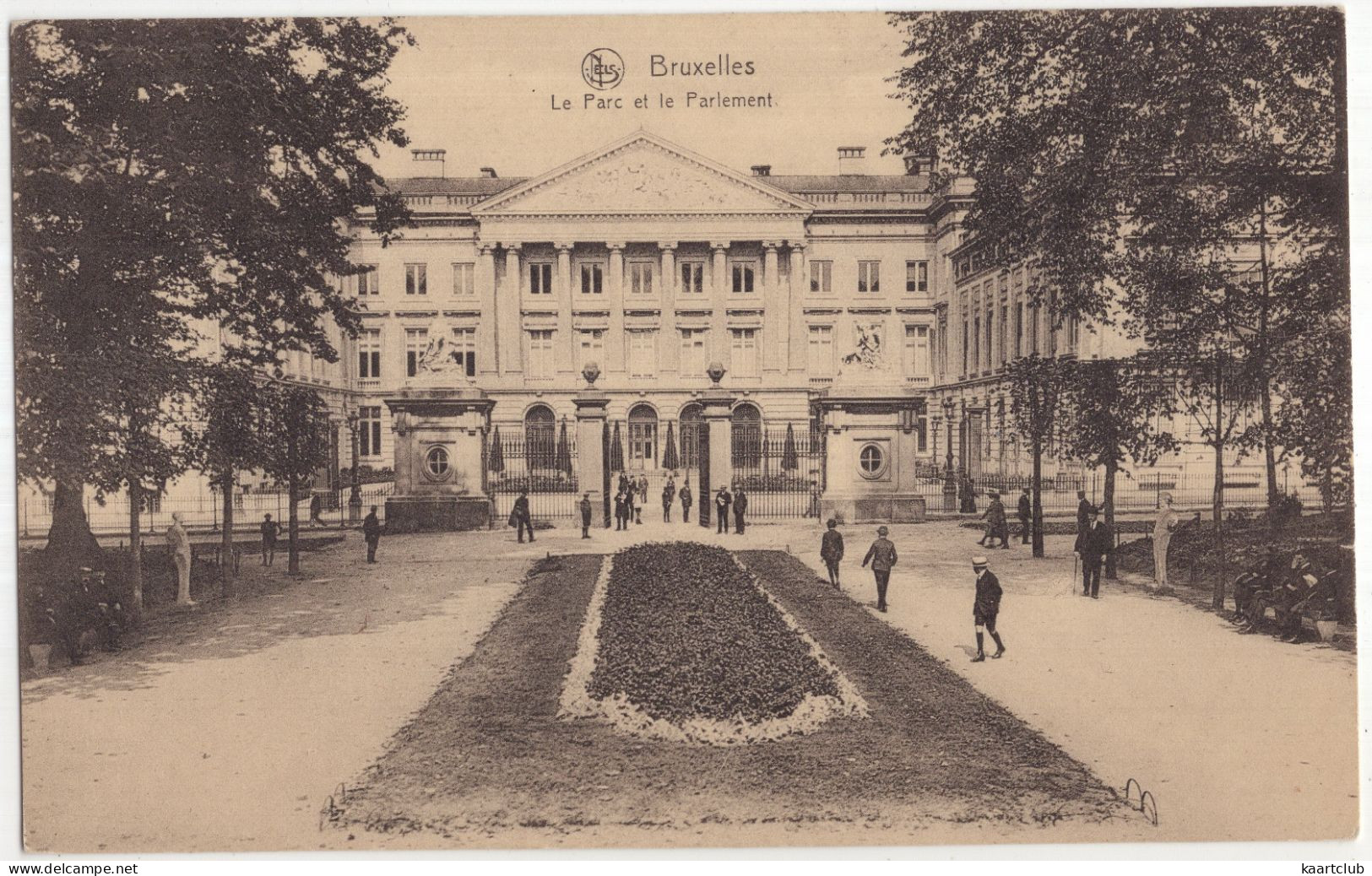 Bruxelles, Le Parc Et Le Parlement. - (Brussel, België/Belgique) - Bruxelles-ville