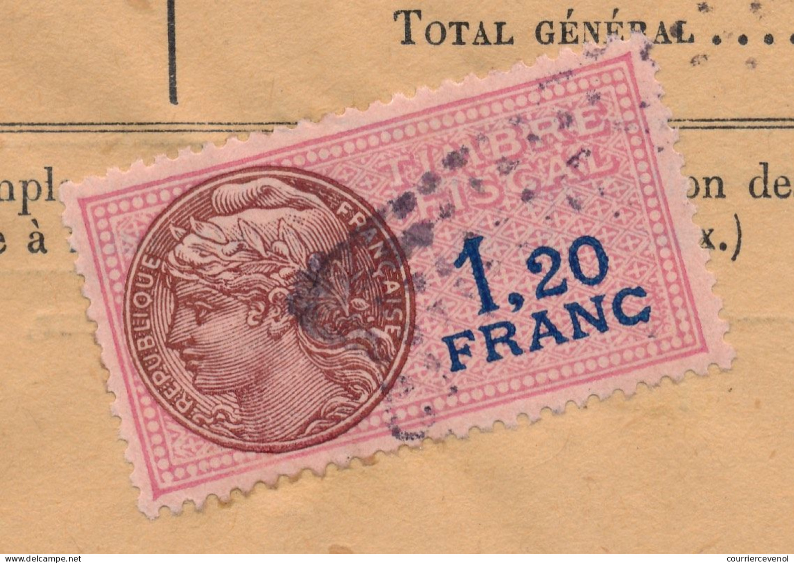 FRANCE - 3 Reçus "Douanes Françaises" Avec Fiscaux Type Daussy - 1,20 Franc / 2,40 Francs / 2,40 Francs Paire - Briefe U. Dokumente