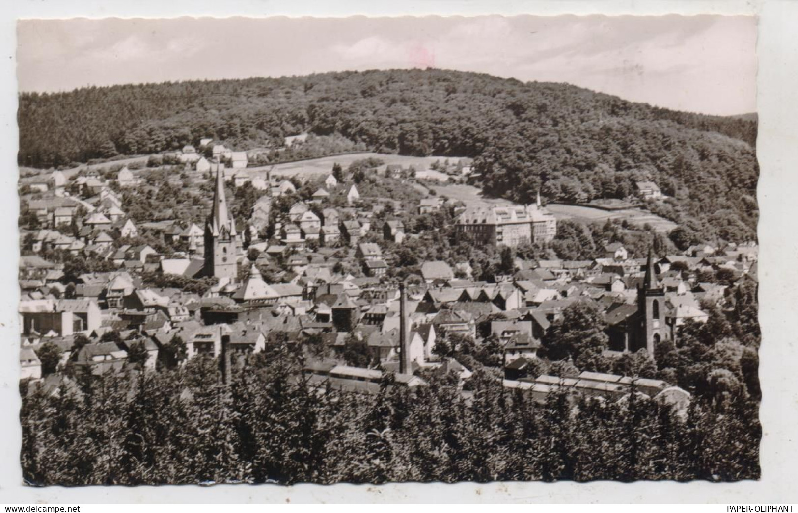 5750 MENDEN, Blick über Den Ort, 1954 - Menden