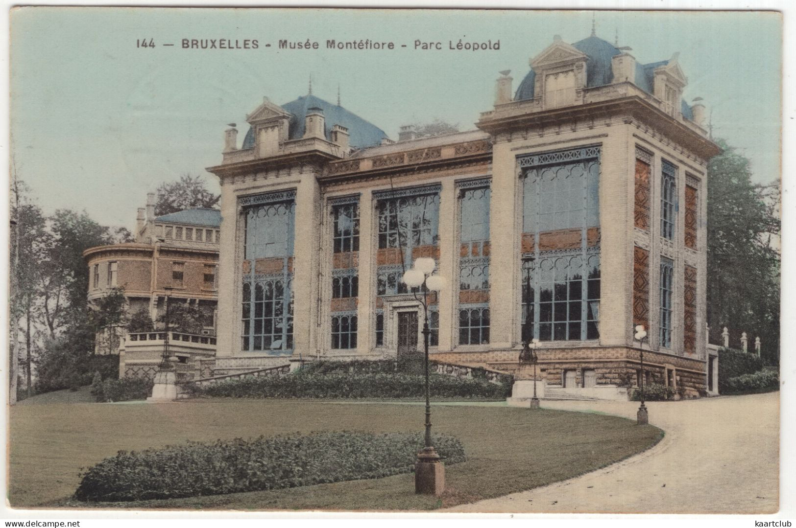 Bruxelles - Musée Montéfiore - Parc Léopold - (Brussel, België/Belgique) 1910 - Bruxelles-ville