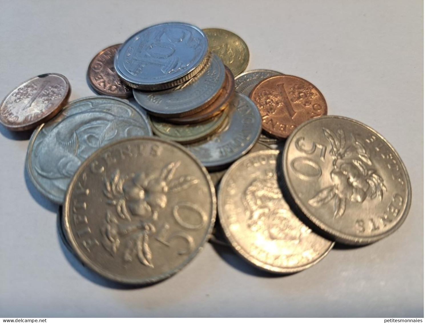 SINGAPOURE     Lot De 18 Monnaies ( 217 ) - Kiloware - Münzen