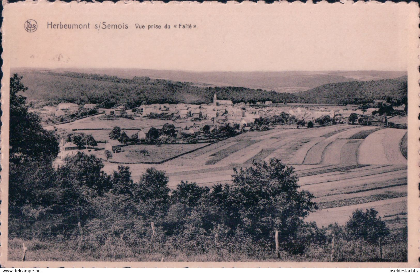 Herbeumont S Semois Vue Prise Du Faité - Herbeumont