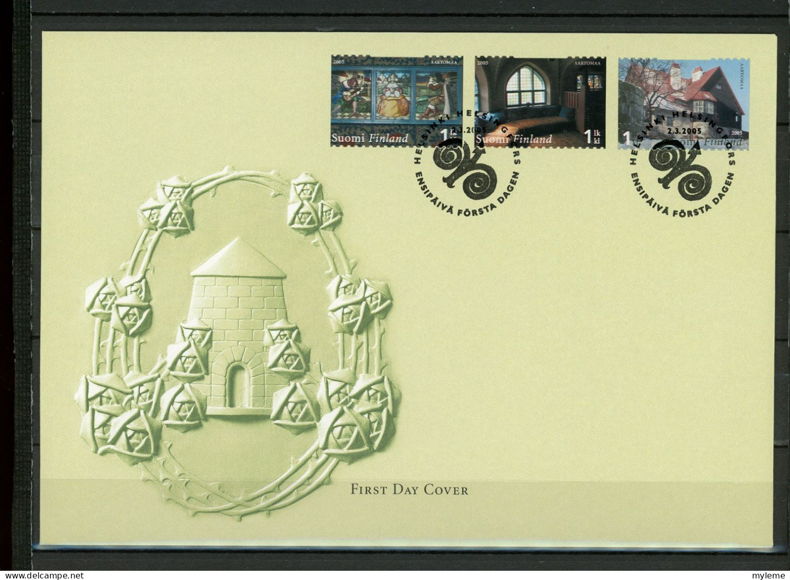 Z000 Finlande Bloc Sur Enveloppe 1er Jour FDC   A Saisir !!! - Blocks & Sheetlets