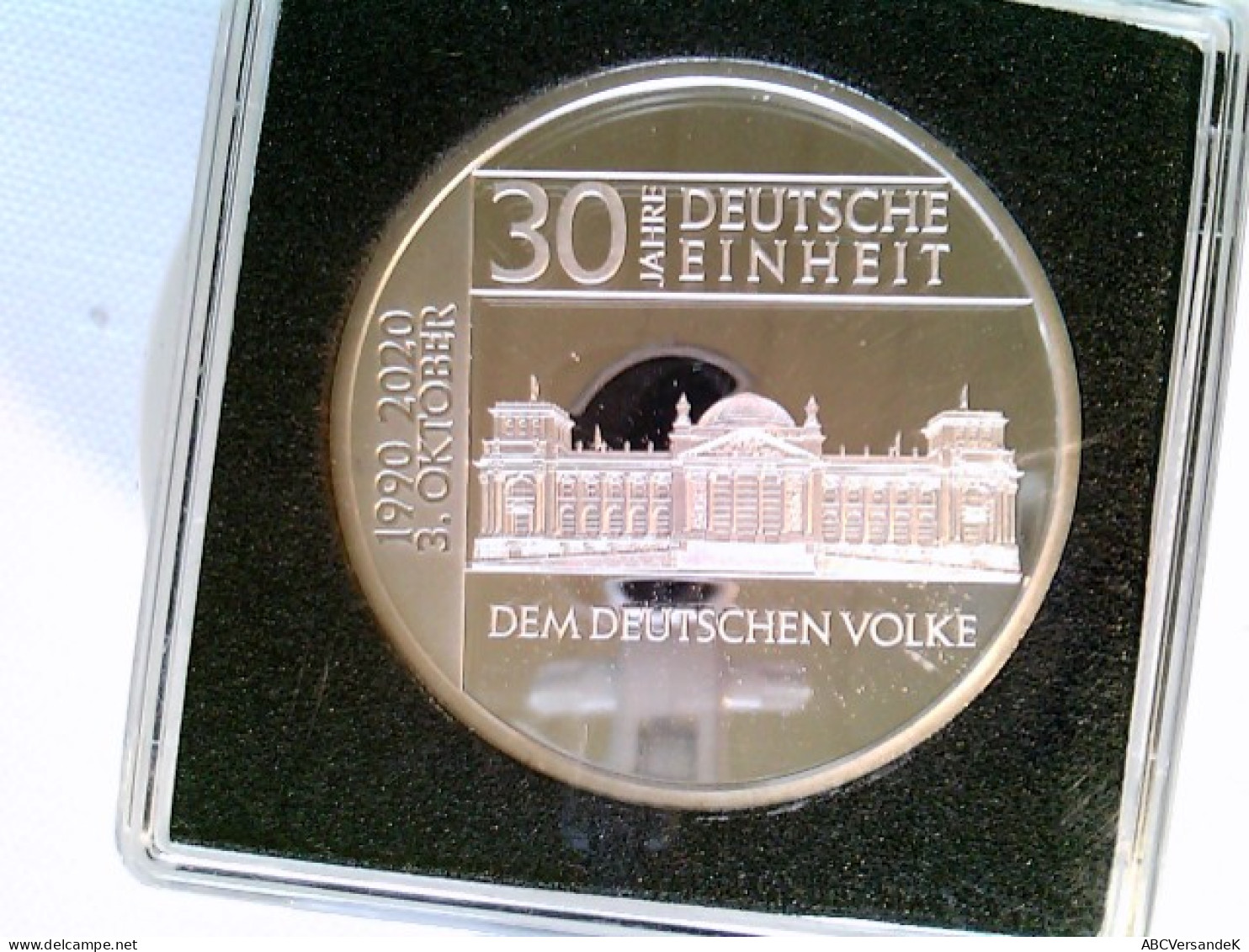 Medaille, 30 Jahre Deutsche Einheit, 1990-2020 3. Oktober, 999/1000 Silber, Ca. 35 Mm - Numismatiek