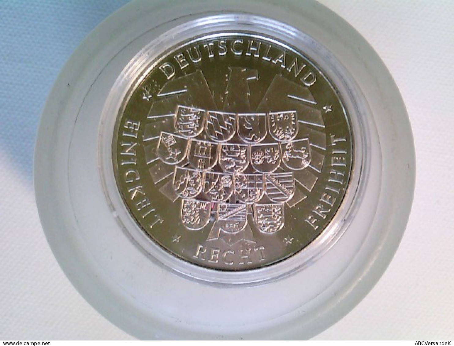Medaille, 125 Geburtstag Nelly Sachs, Bayer. Hauptmünzamt, Silber, Ca. 32 Mm - Numismatique