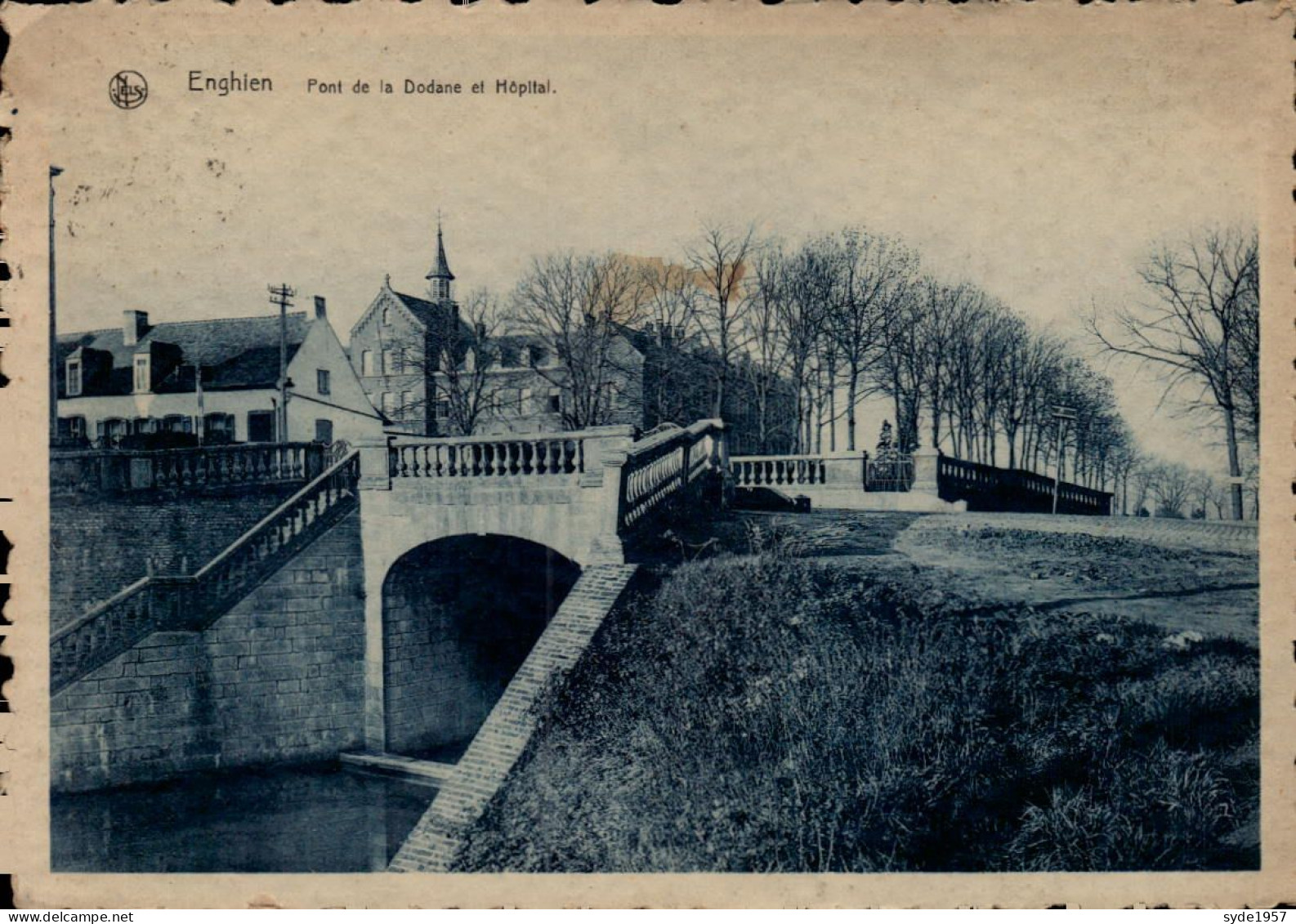 Enghien - Pont De La Dodane Et Hôpital - Enghien - Edingen
