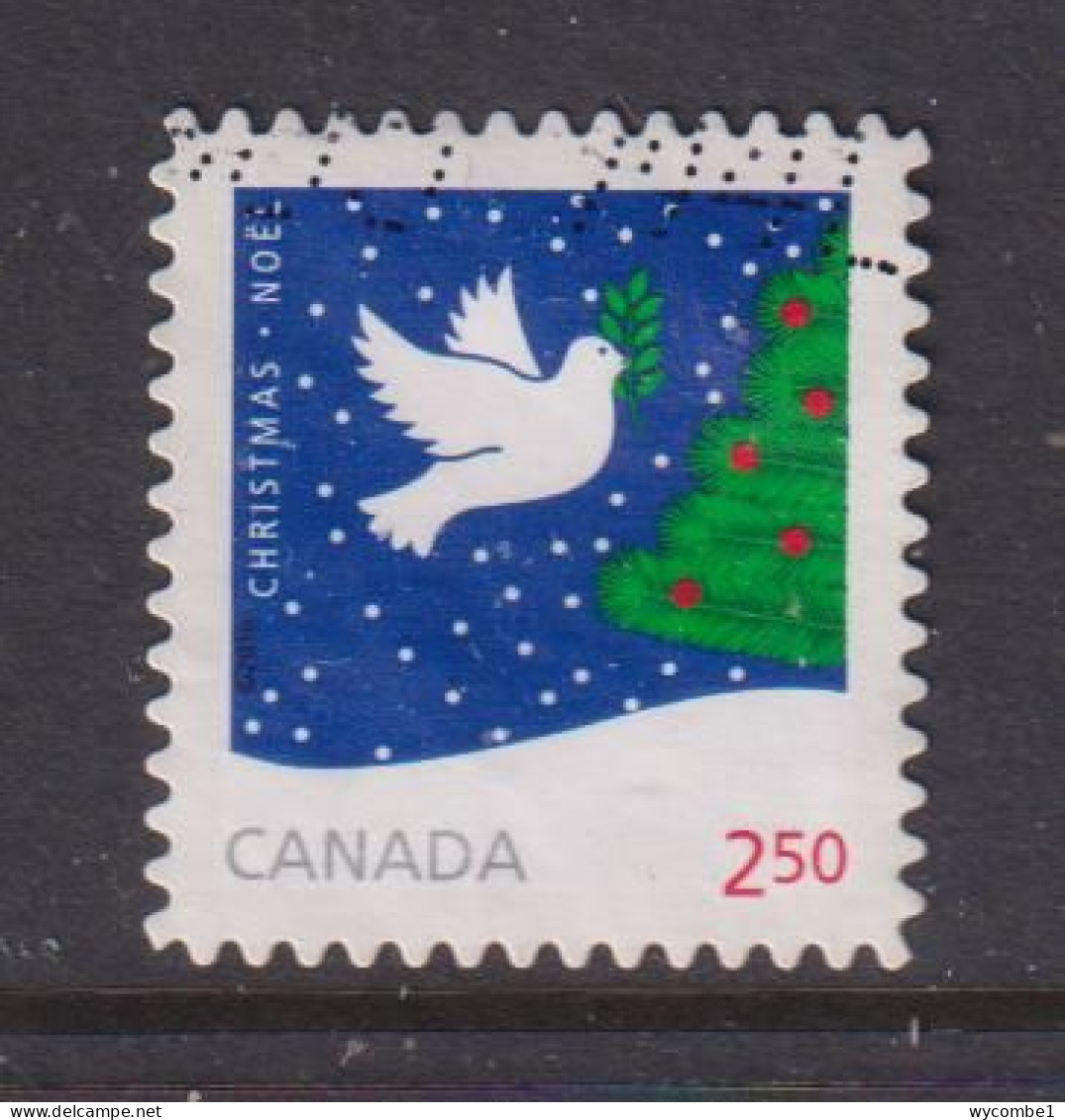 CANADA  -  2016 Christmas $2.50 Used As Scan - Oblitérés