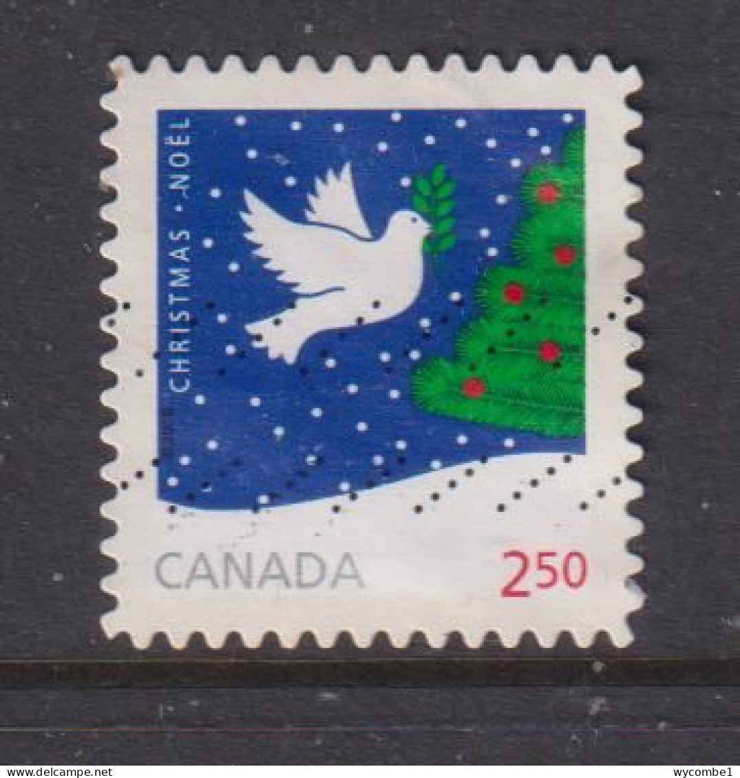 CANADA  -  2016 Christmas $2.50 Used As Scan - Oblitérés