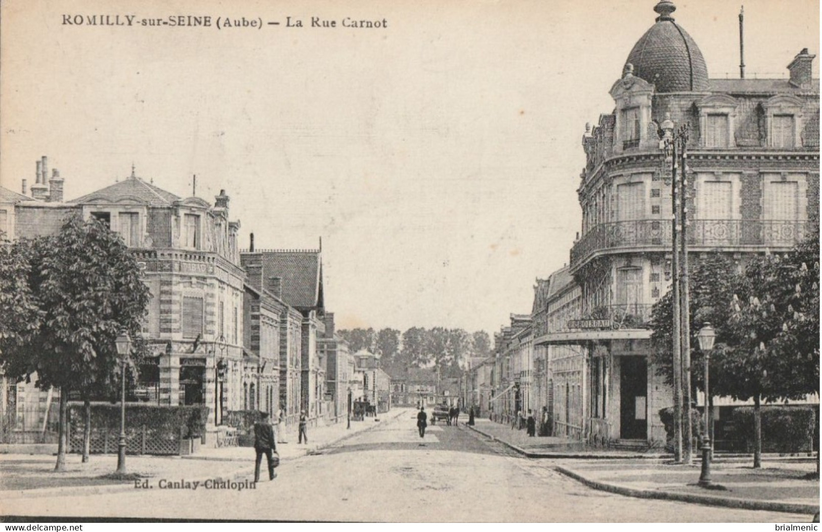 ROMILLY Sur SEINE   Rue Carnot - Romilly-sur-Seine