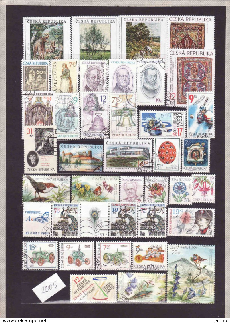 Tchechische Republik, 2005, Used+ Machine Stamp.I Will Complete Your Wantlist Of Czech Or Slovak Stamps By Michel - Oblitérés