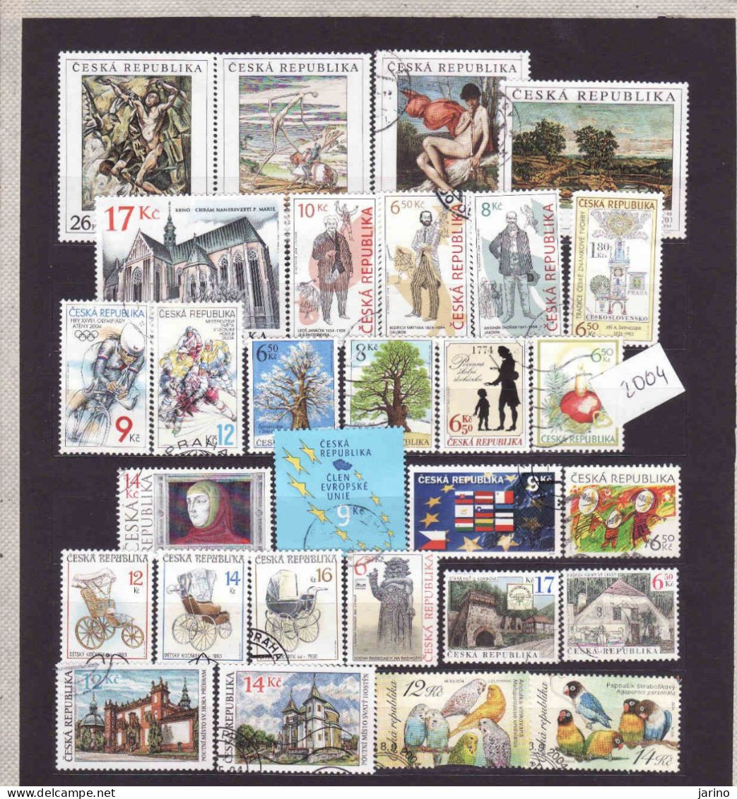 Tschechische Republik 2004, Used.I Will Complete Your Wantlist Of Czech Or Slovak Stamps According To The Michel Catalog - Oblitérés