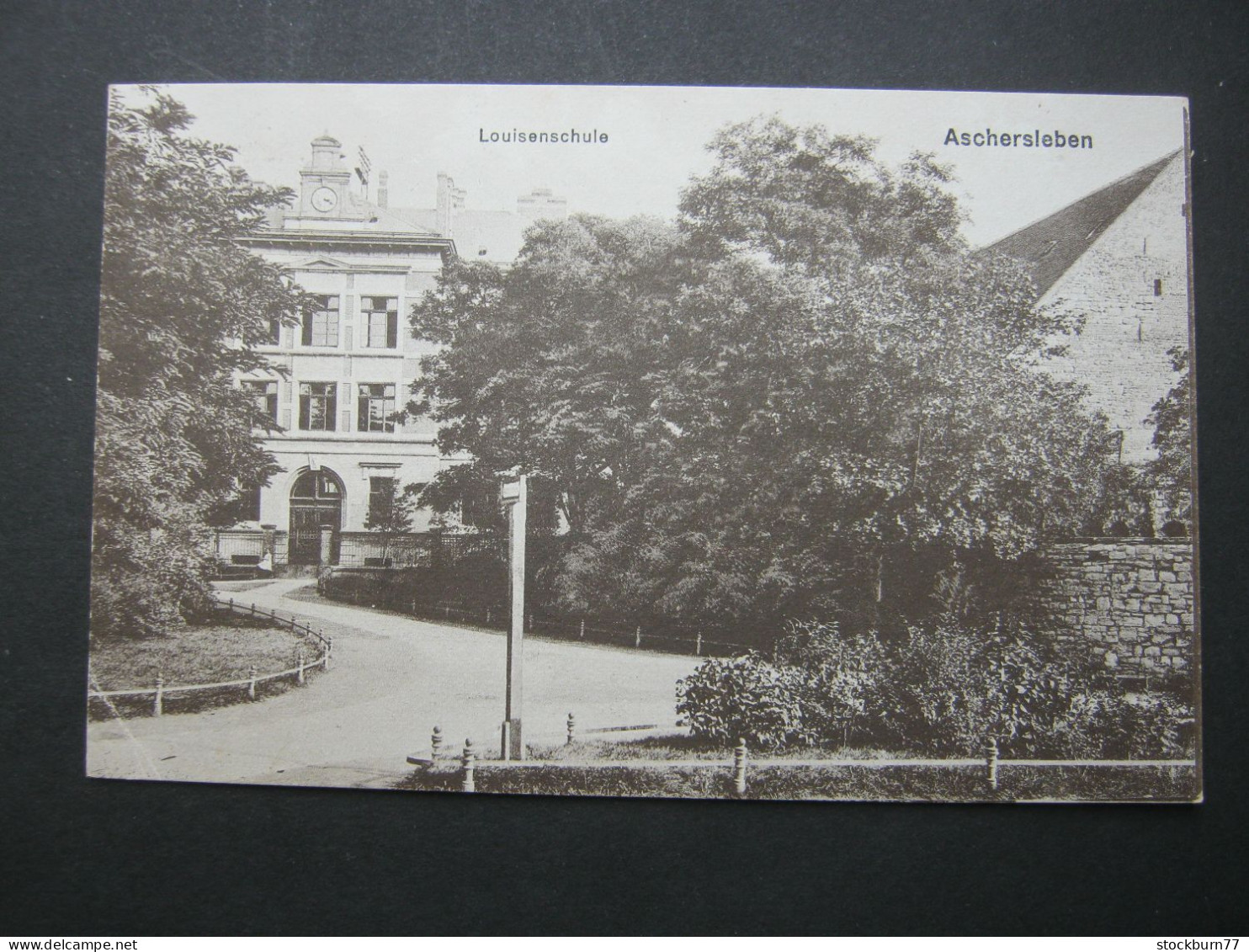 Aschersleben , Seltene Ansichtskarten Um 1948 - Aschersleben