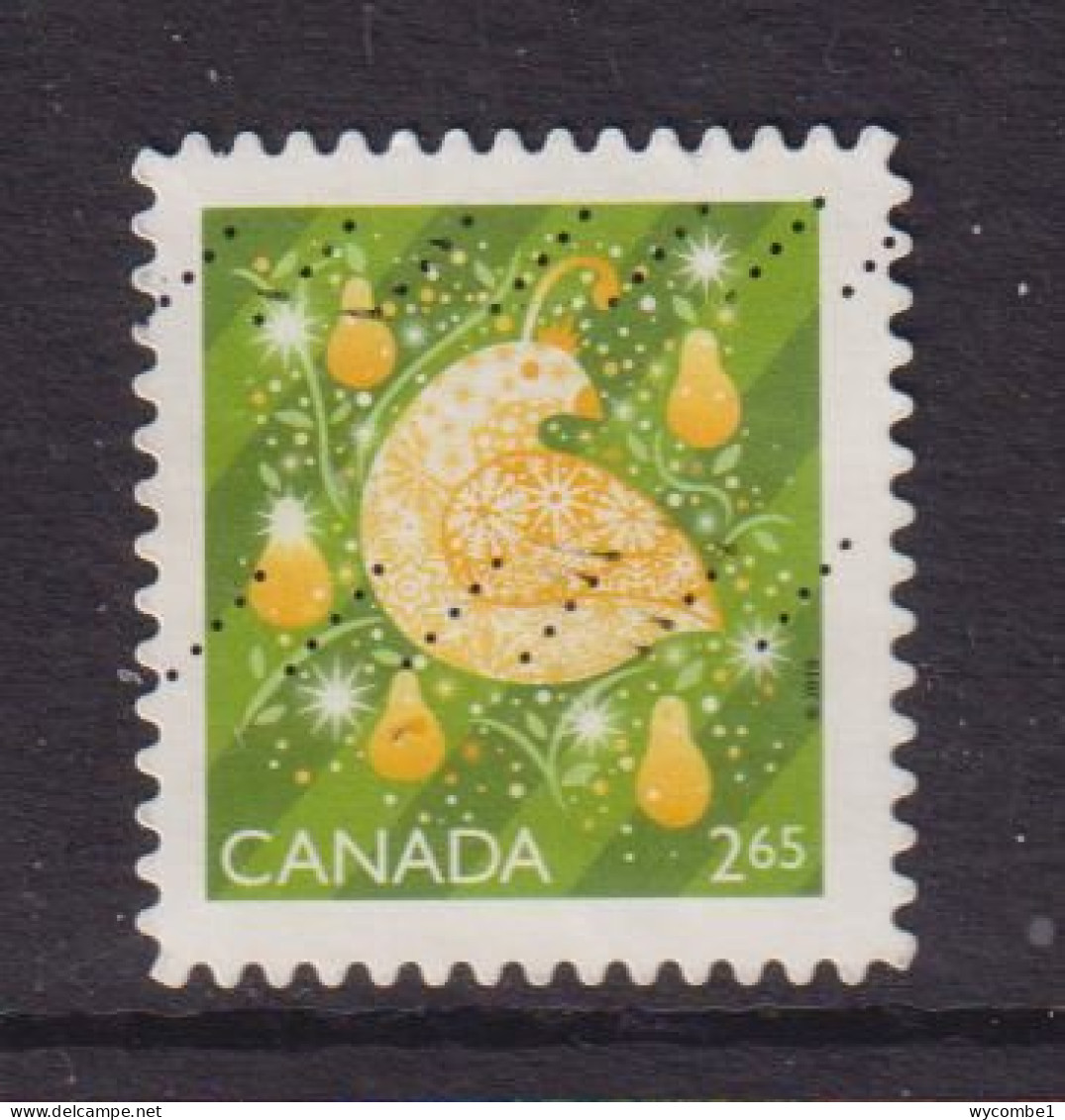 CANADA  -  2019 Christmas $2.65 Used As Scan - Oblitérés