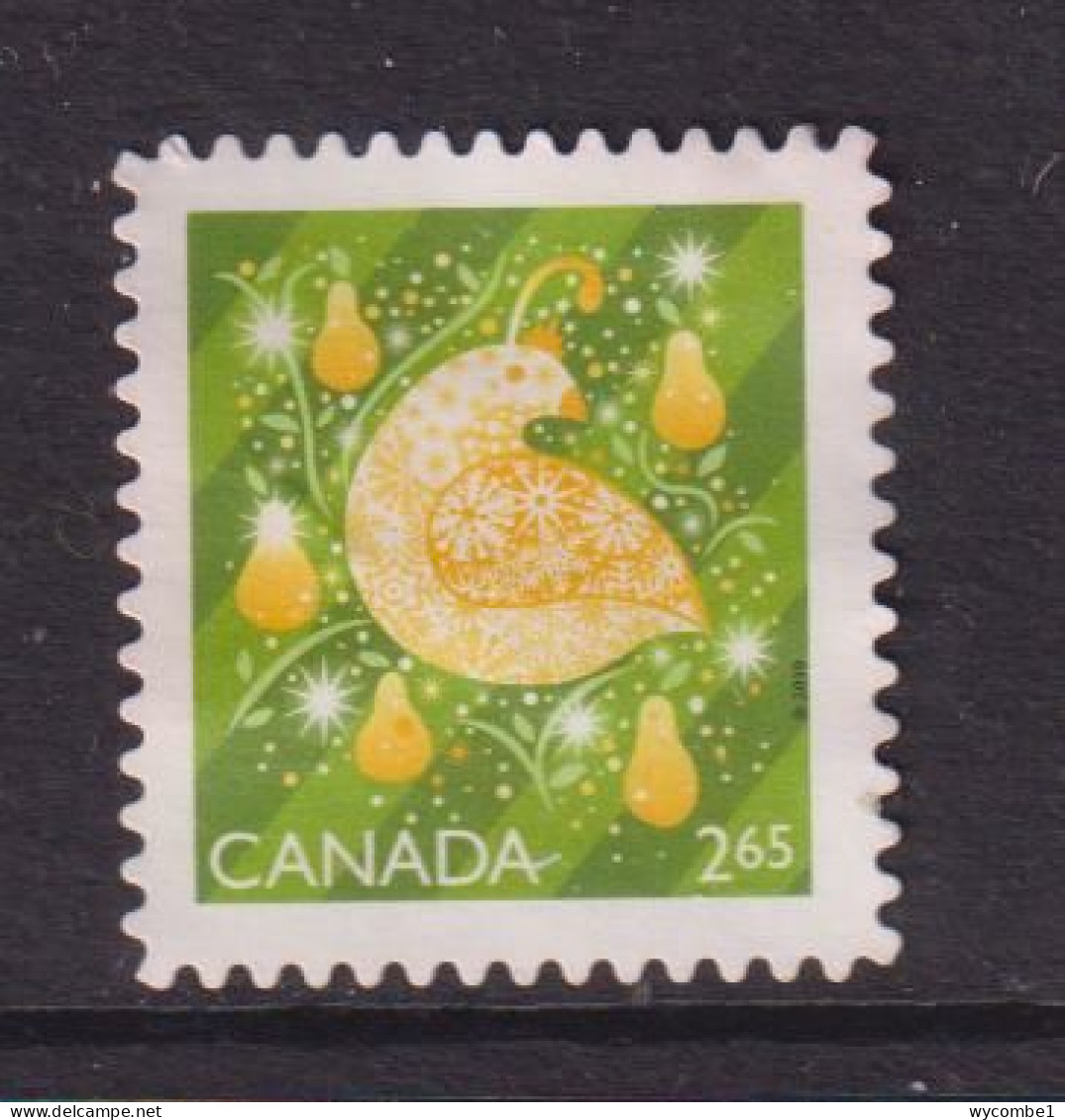 CANADA  -  2019 Christmas $2.65 Used As Scan - Oblitérés