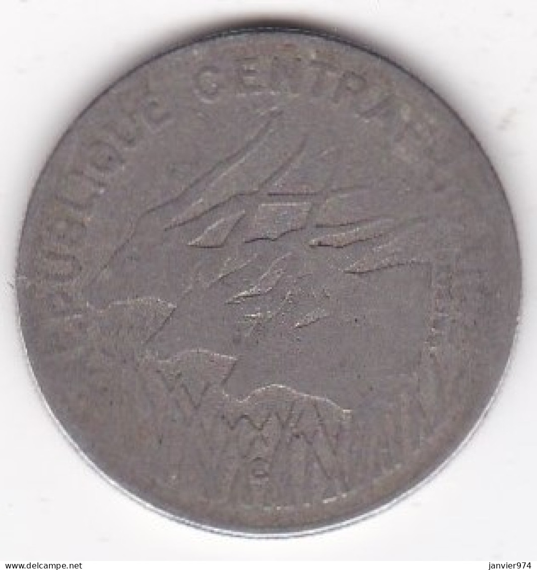 République Centrafricaine, 100 Francs 1982, En Nickel, KM# 7 - Zentralafrik. Republik