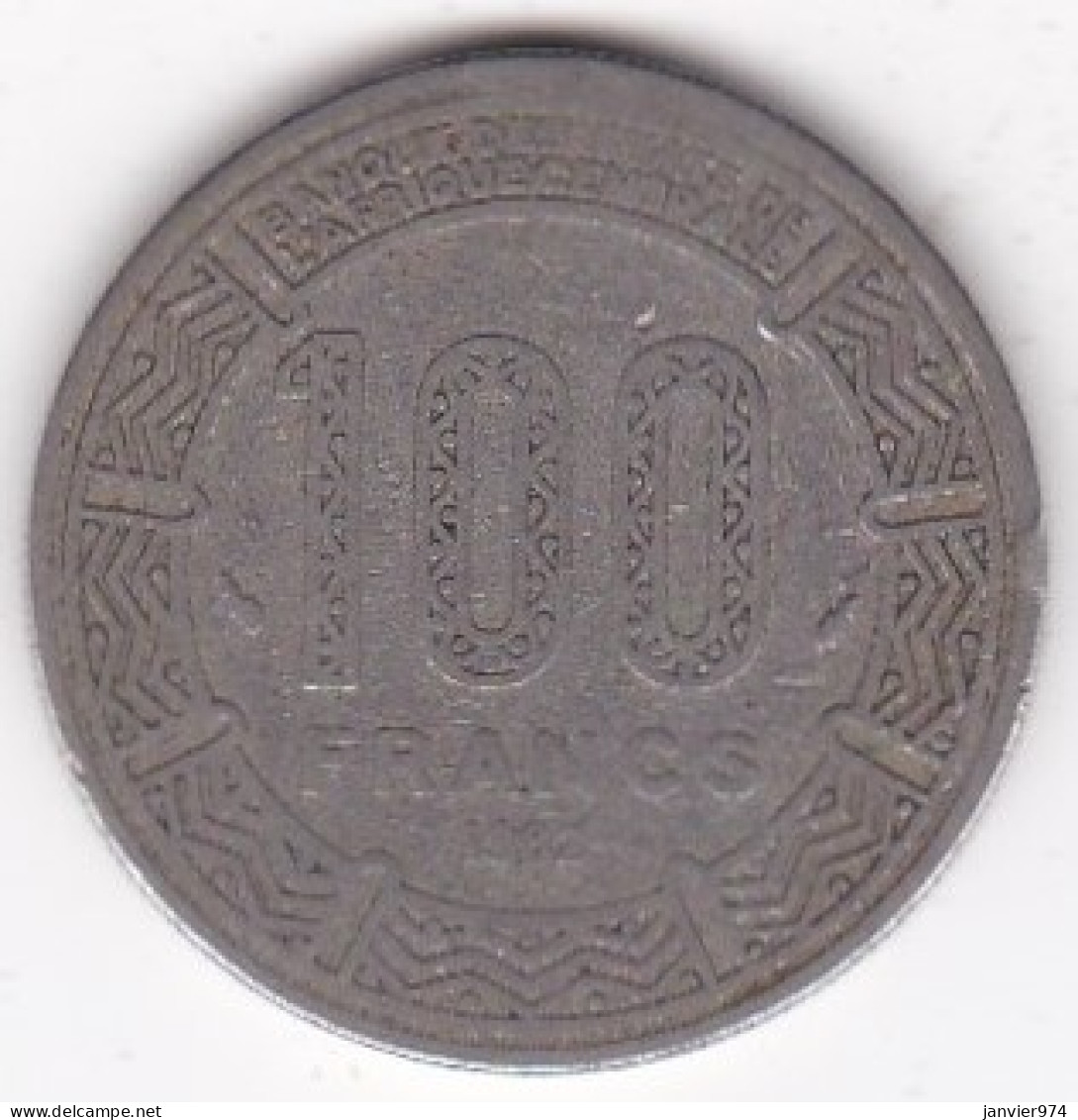 République Centrafricaine, 100 Francs 1982, En Nickel, KM# 7 - Repubblica Centroafricana