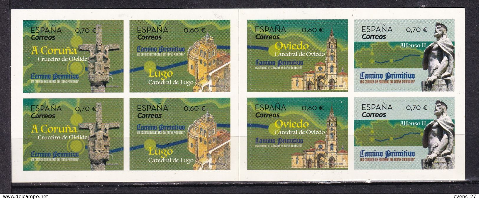 SPAIN-2019- CRUCCIRO DE MELIDE--SHEETLET-MNH - Feuilles Complètes