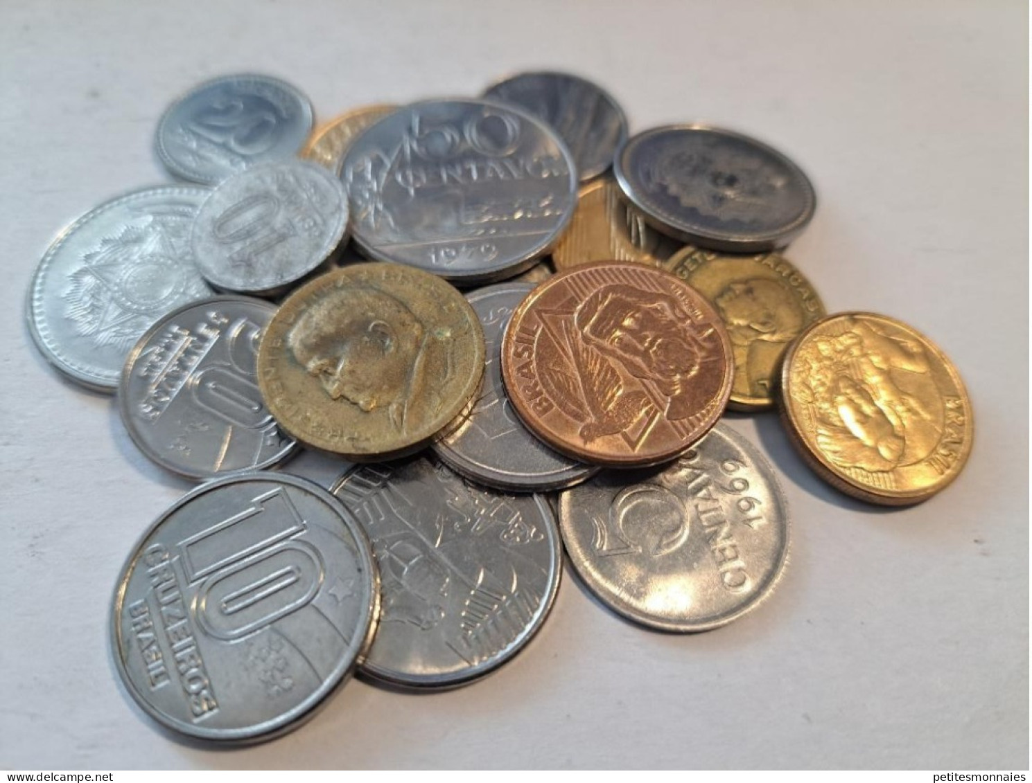 BRESIL  Lot De 18  Monnaies  (  438 ) - Kiloware - Münzen