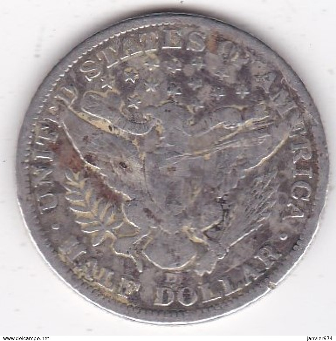 Etats-Unis . Half Dollar 1908 D Denver . Barber, En Argent - 1892-1915: Barber