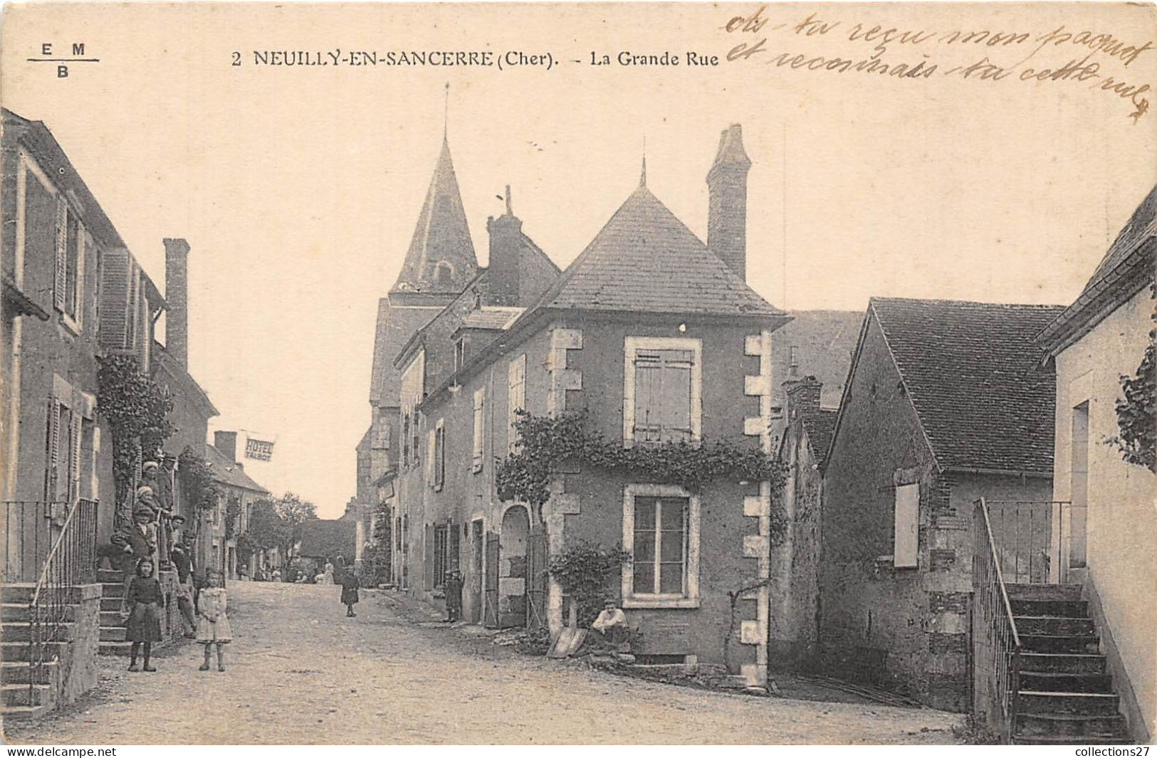 18-NEUILLY-EN-SANCERRE- LA GRANDE RUE - Otros & Sin Clasificación