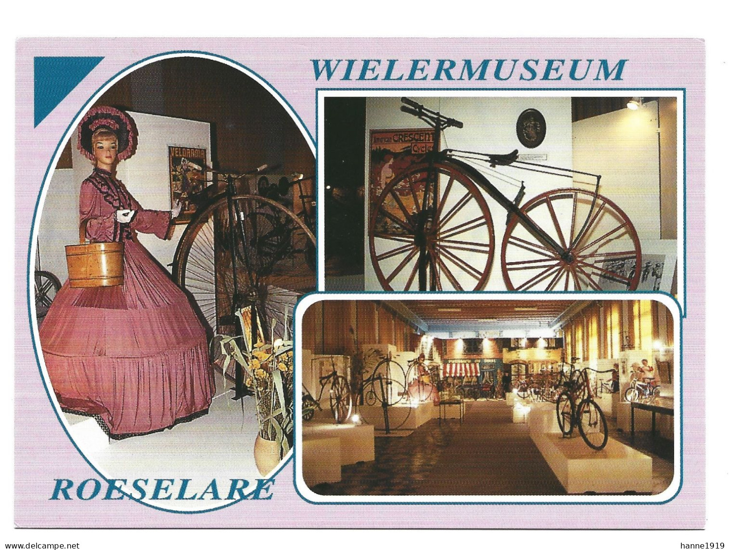 Roeselare Wielermuseum Foto Prentkaart Roulers Photo Carte Htje - Roeselare