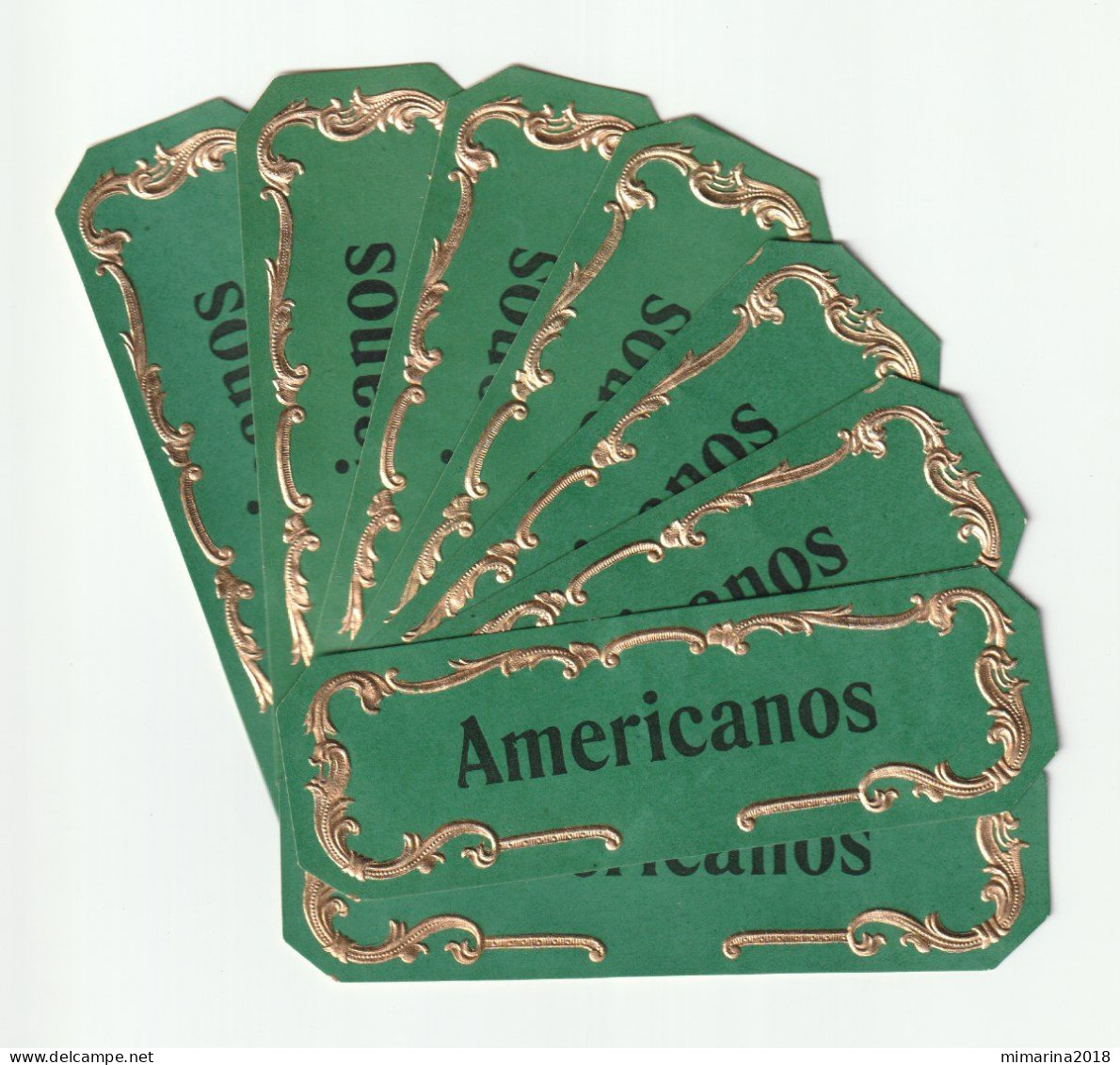 10 ETIQUETAS "AMERICANOS" - Labels