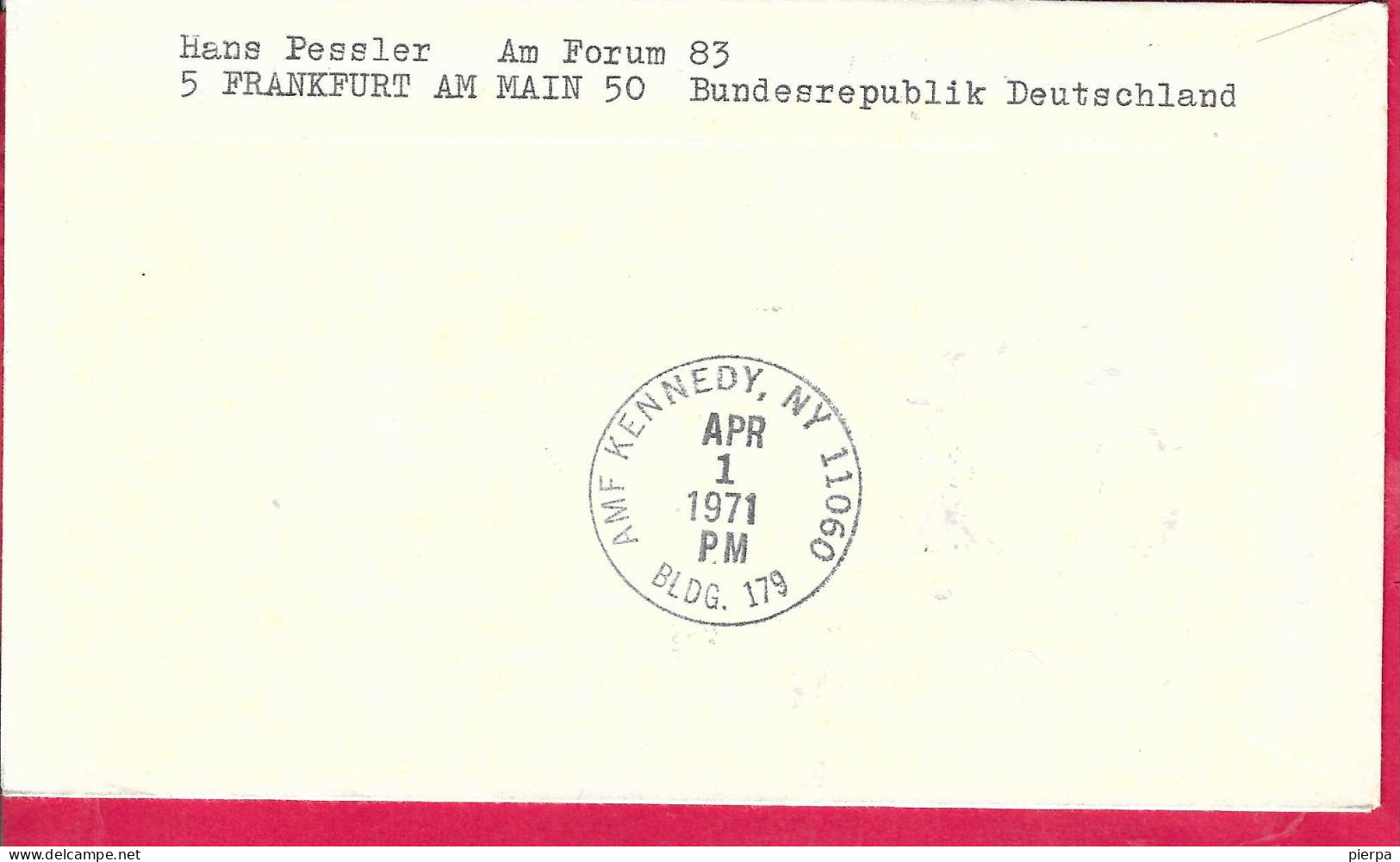 NORVEGIA - FIRST FLIGHT SA 747-B FROM OSLO TO NEW YORK *1.4.1971* ON OFFICIAL COVER - Cartas & Documentos