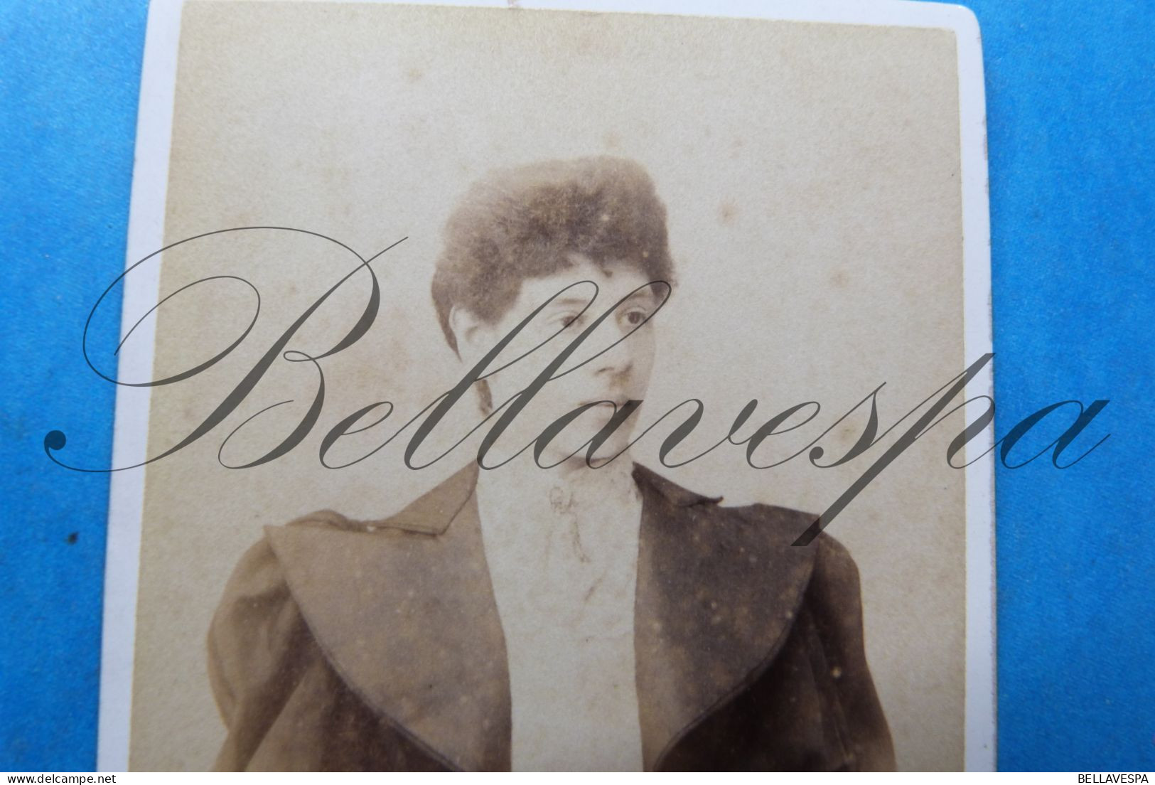 C.D.V. -Photo-Carte De Visite  Studio Atelier Photographie Portrait   A.Deckers  Ixelles - Geïdentificeerde Personen