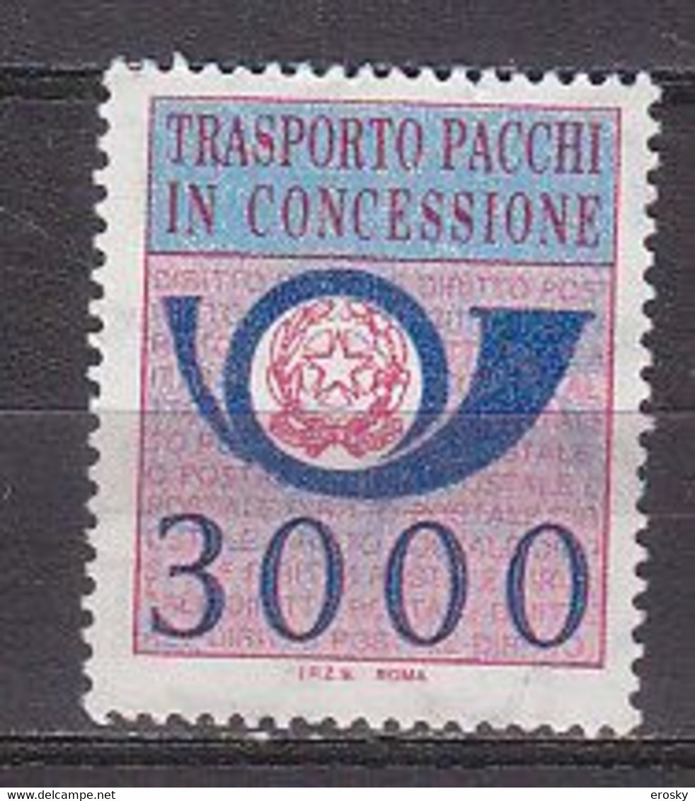 Y6279 - ITALIA PACCHI CONCESSIONE Ss N°22 - ITALIE COLIS Yv N°109 ** - Concessiepaketten
