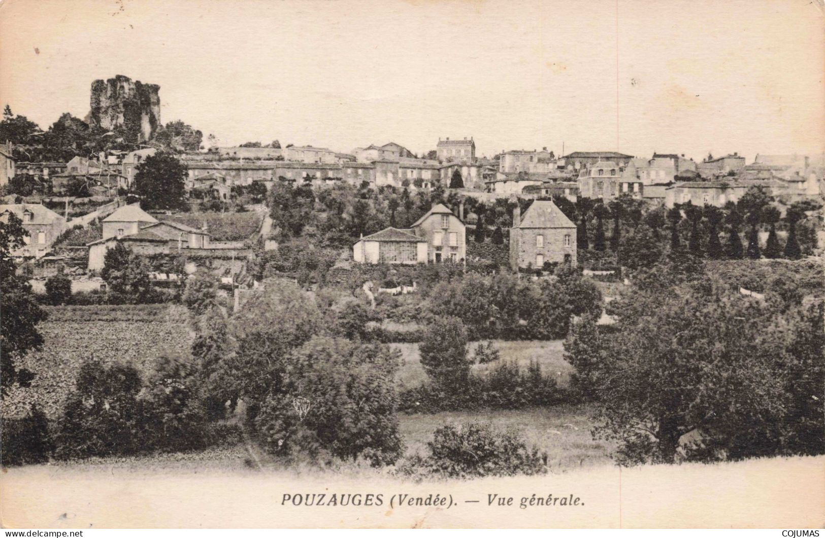 85 - POUZAUGES - S21016 - Vue Générale - Pouzauges