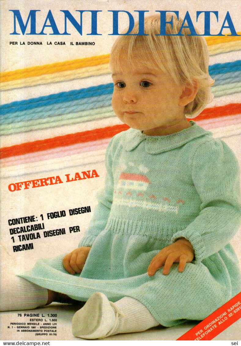 C 349 -  Rivista, Mani Di Fata 1981 - Fashion