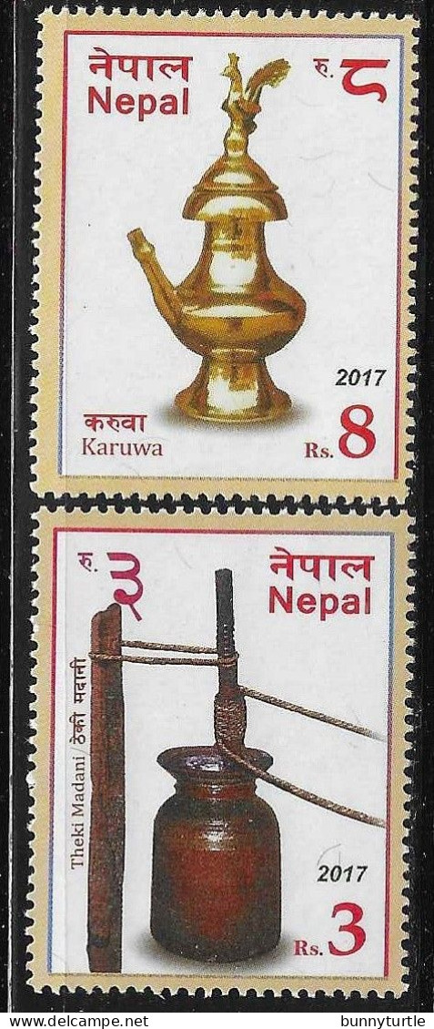 Nepal 2017 MNH Traditional Pots Karuwa MNH - Népal