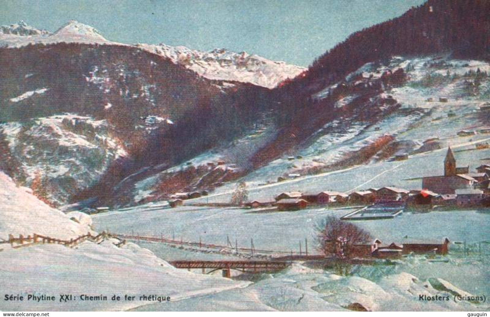 CPA - KLOSTERS - Vues D'ensemble .... LOT 2 CP - Klosters