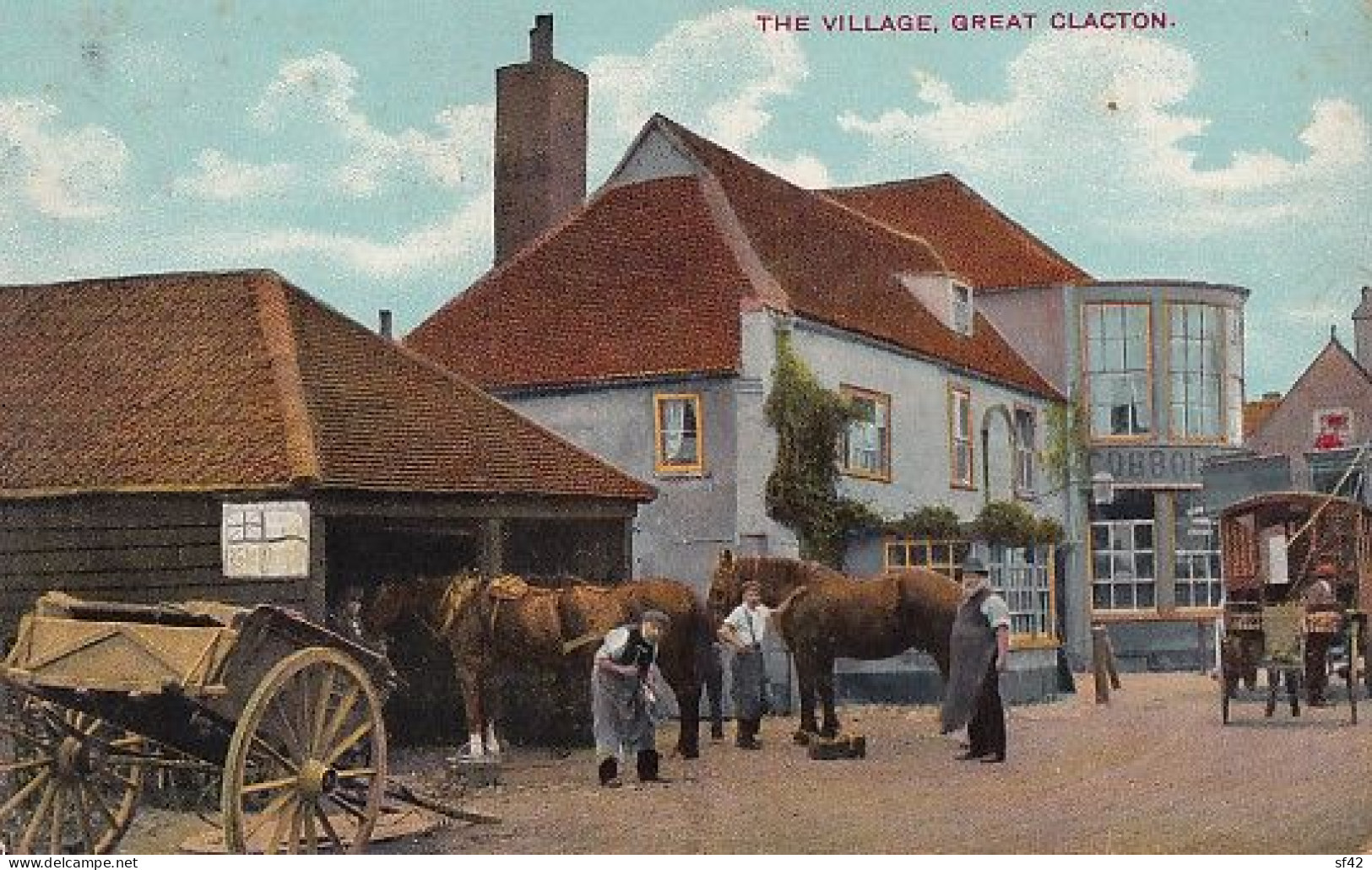 THE VILLAGE                   GREAT CLACTON                            MARECHAL FERRAND - Clacton On Sea