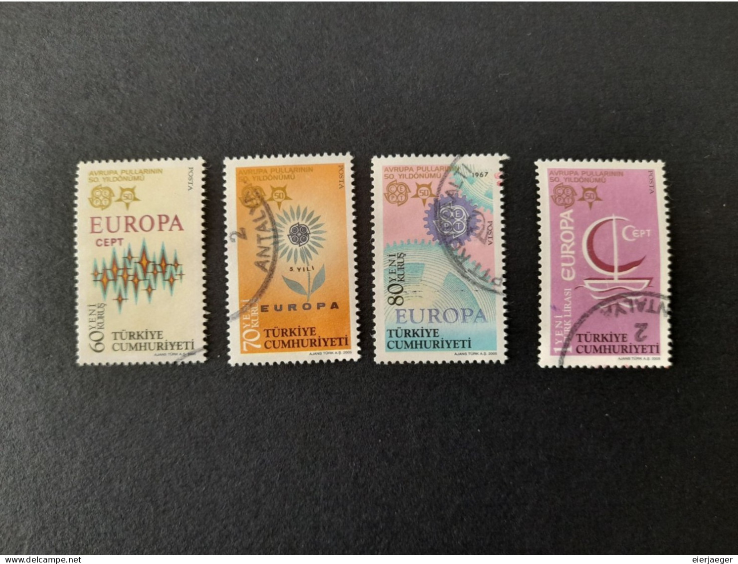 Türkei 2005 Mi-Nr. 3487/89 Gestempelt - Used Stamps